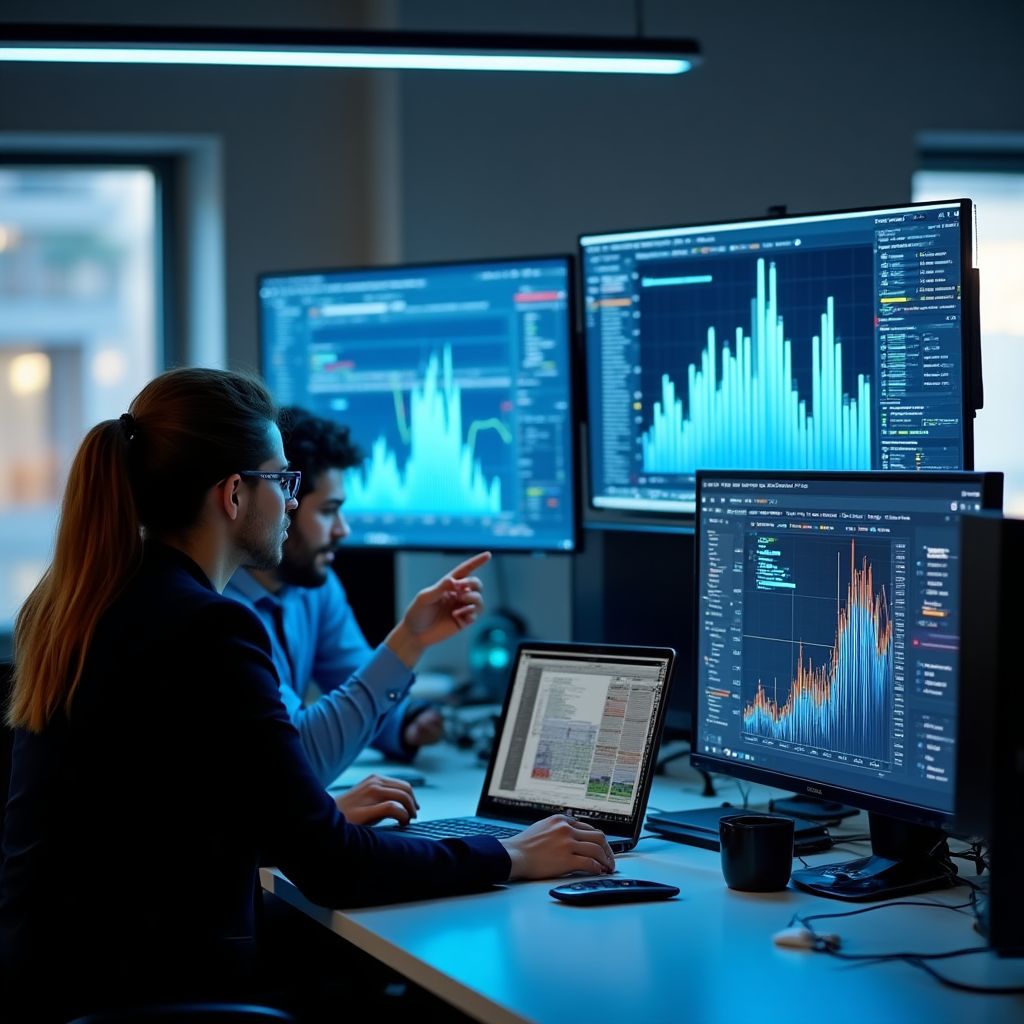 Equipe da Digital Pulse em reunião estratégica