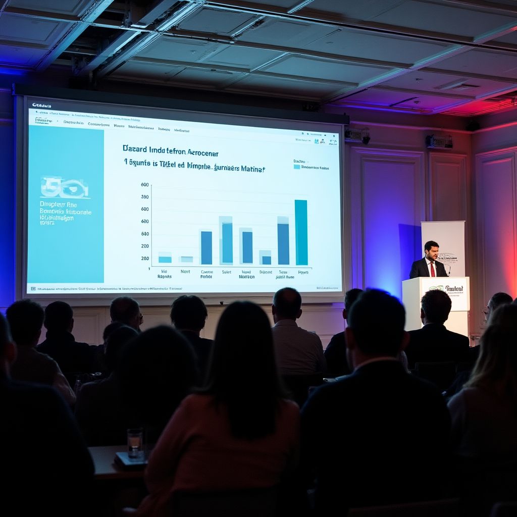 Evento de lançamento de relatório